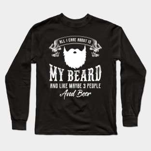 My Beard Long Sleeve T-Shirt